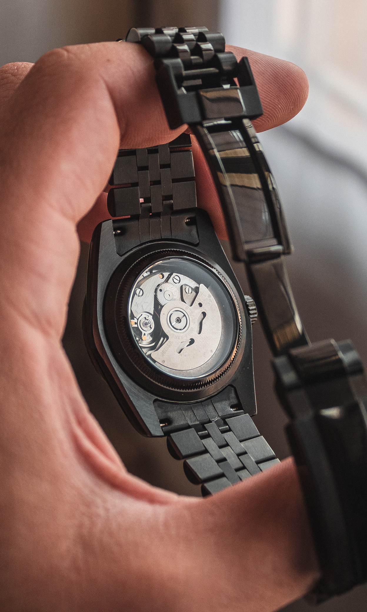 Seiko Mod Arabic Dial Black